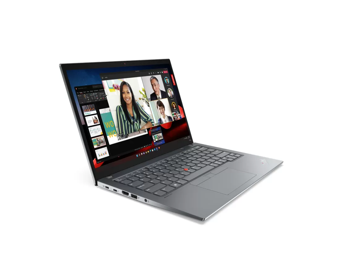 Lenovo Thinkpad T14s Gen 4, CPU: Core i5 - 1335U, RAM: RAM 16 GB, Ổ cứng: SSD M.2 256GB, Độ phân giải: FHD+, Card đồ họa: Intel Iris Xe Graphics, Màu sắc: Storm Grey - hình số , 7 image