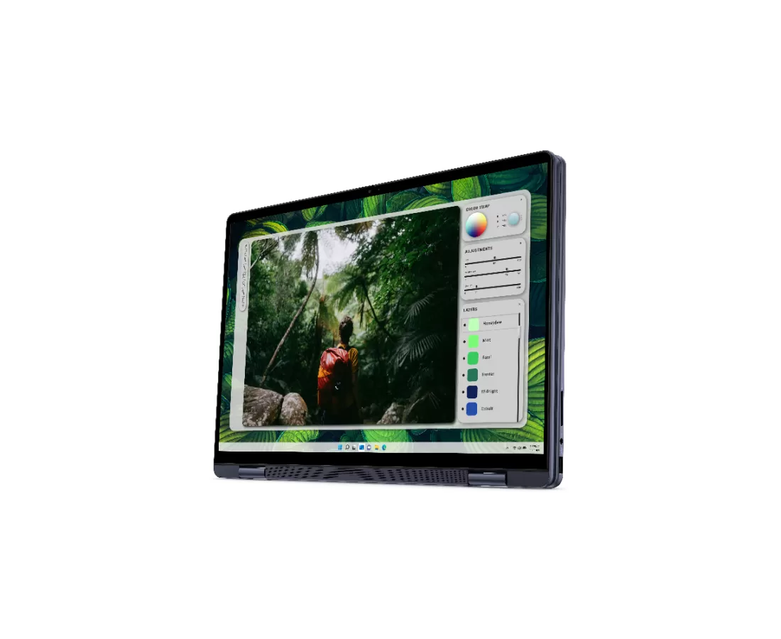 Dell Inspiron 16 7640 2 in 1, CPU: Core Ultra 7 155H, RAM: RAM 32 GB, Ổ cứng: SSD 1TB, Độ phân giải : Quad HD+ Touch, Card đồ họa: Intel Arc Graphics, Màu sắc: Midnight Blue - hình số , 4 image