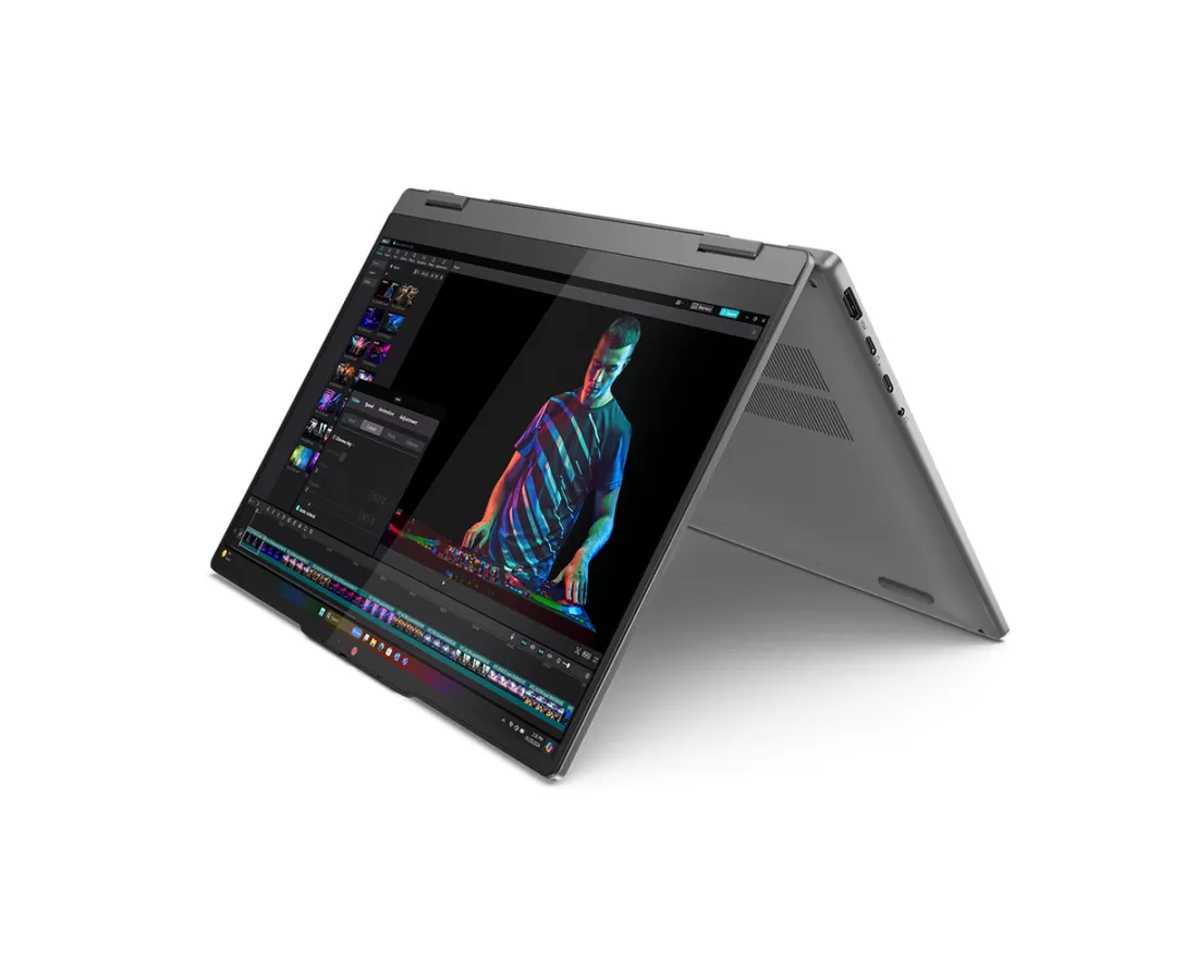 Lenovo IdeaPad 5 2 in 1 14Q8X9, CPU: X1P-42-100, RAM: RAM 16 GB, Ổ cứng: SSD 1TB, Độ phân giải : Full HD+, Card đồ họa: Qualcomm Adreno, Hệ điều hành: Windows 11 Home, Màu sắc: Luna Grey - hình số , 2 image