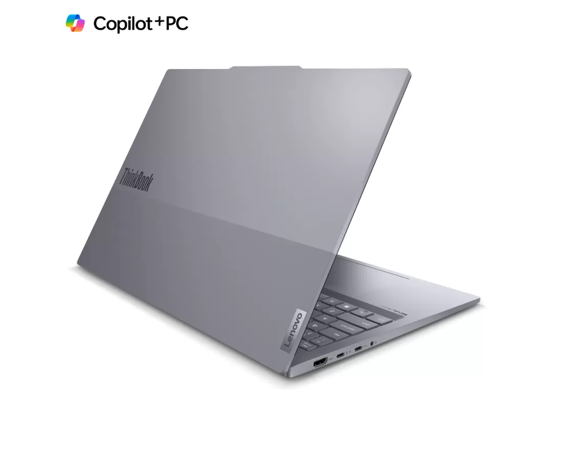 Lenovo ThinkBook 16 G7 QOY, CPU: X1P-42-100, RAM: RAM 32 GB, Ổ cứng: SSD 1TB, Độ phân giải : Full HD+, Card đồ họa: Qualcomm Adreno, Hệ điều hành: Windows 11 Pro, Màu sắc: Luna Grey - hình số , 2 image