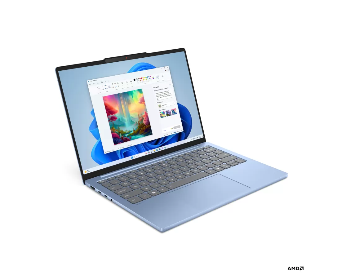 Lenovo IdeaPad Slim 5 13ARP10, CPU: Ryzen 5 7535HS, RAM: RAM 16 GB, Ổ cứng: SSD 512GB, Độ phân giải : Full HD+, Card đồ họa: AMD Radeon Graphics, Kích thước màn hình: 13.3 inch, Loại màn hình: Laptop Non-Touch, Hệ điều hành: Windows 11, Màu sắc: Cloud Grey - hình số , 2 image