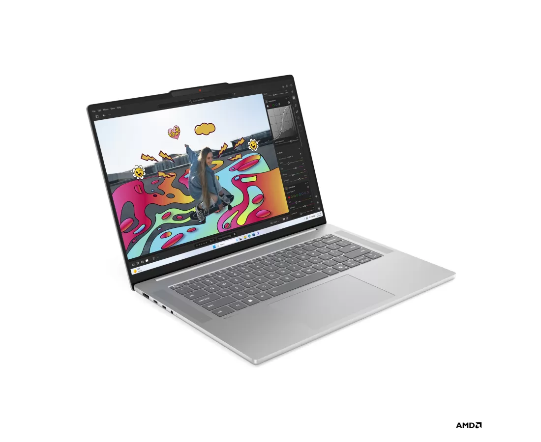 Lenovo IdeaPad Slim 5 15ARP10, CPU: Ryzen 7 7735HS, RAM: RAM 16 GB, Ổ cứng: SSD 512GB, Độ phân giải : Full HD+, Card đồ họa: AMD Radeon Graphics, Kích thước màn hình: 15.3 inch, Loại màn hình: Laptop Non-Touch, Hệ điều hành: Windows 11, Màu sắc: Cloud Grey - hình số 