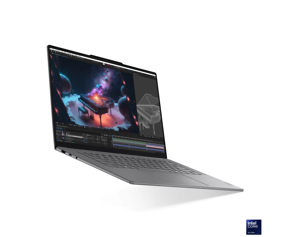 Lenovo Yoga Slim 7 15ILL9, CPU: Core Ultra 7 256V, RAM: RAM 16 GB, Ổ cứng: SSD 1TB, Độ phân giải : Quad HD+, Card đồ họa: Intel Arc Graphics, Kích thước màn hình: 15.3 inch, Loại màn hình: Laptop Touch, Hệ điều hành: Windows 11 Home, Màu sắc: Luna Grey - hình số , 4 image