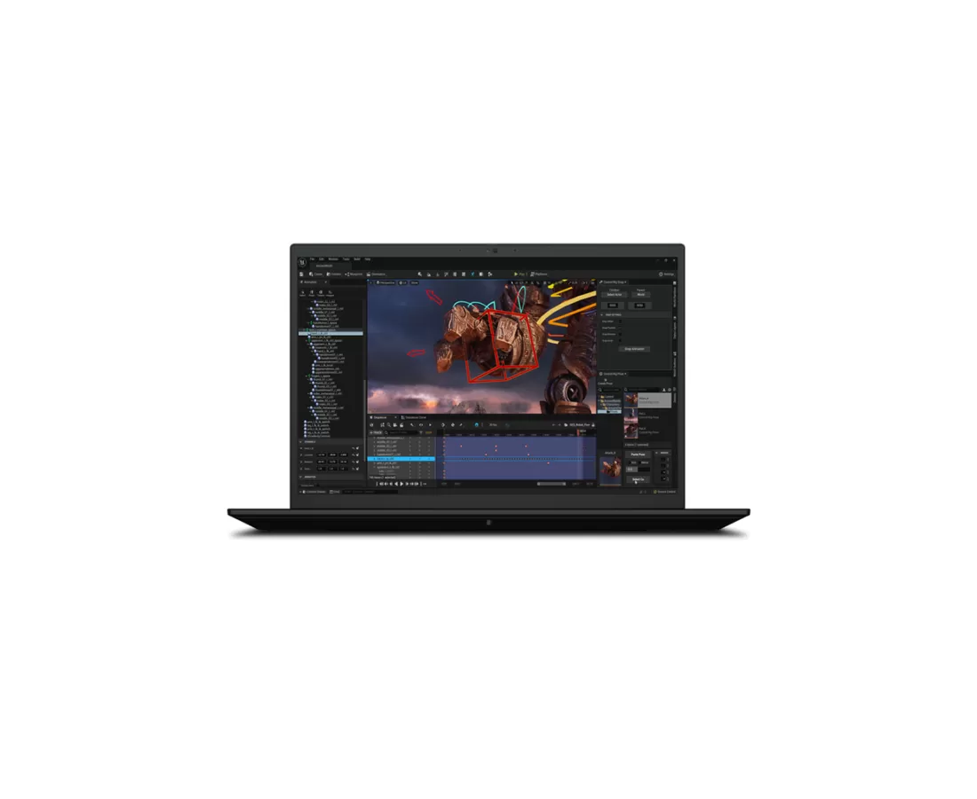 Lenovo ThinkPad P1 Gen 6, CPU: Core i9 - 13900H, RAM: RAM 32 GB, Ổ cứng: SSD M.2 1TB, Độ phân giải: 4K+, Card đồ họa: NVIDIA RTX 2000 Ada, Màu sắc: Black - hình số , 7 image