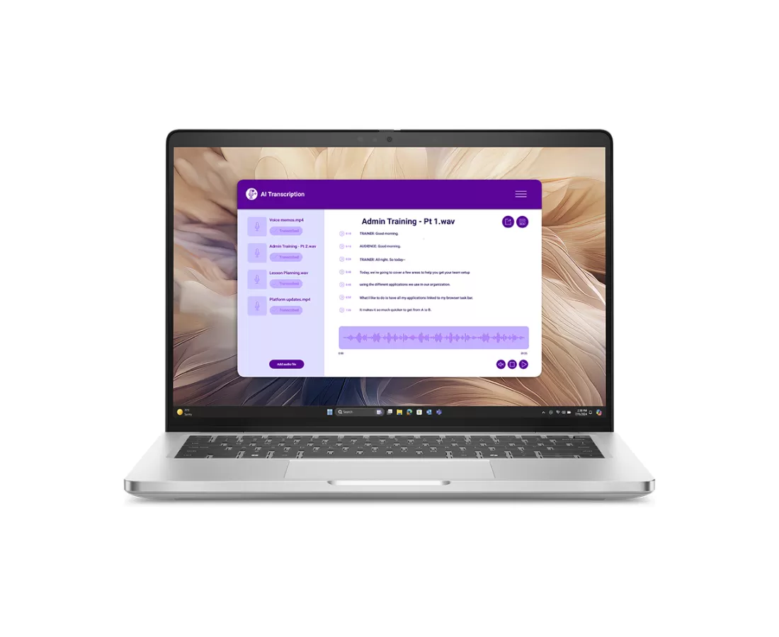 Dell Pro 14 Plus PB14250, CPU: Core Ultra 5 236V, RAM: RAM 16 GB, Ổ cứng: SSD 256GB, Độ phân giải : Full HD+, Card đồ họa: Intel Arc Graphics, Kích thước màn hình: 14 inch, Loại màn hình: Laptop Non-Touch, Hệ điều hành: Windows 11, Màu sắc: Cool Silver - hình số 