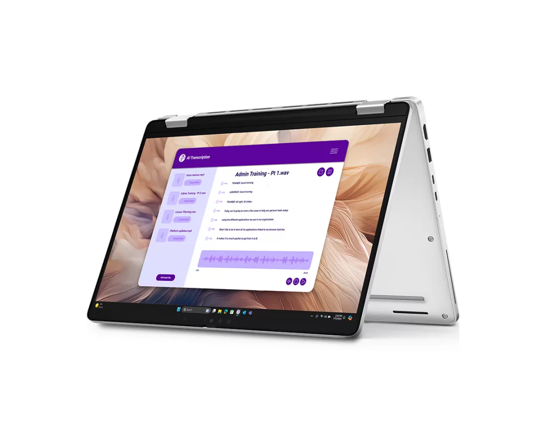 Dell Pro 14 Plus PB14250 2 in 1, CPU: Core Ultra 5 236V, RAM: RAM 16 GB, Ổ cứng: SSD 256GB, Độ phân giải : Full HD+, Card đồ họa: Intel Arc Graphics, Kích thước màn hình: 14 inch, Loại màn hình: Laptop Touch, Hệ điều hành: Windows 11, Màu sắc: Cool Silver - hình số 