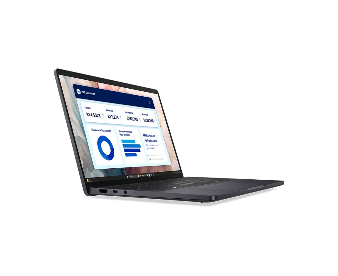 Dell Pro 13 Premium PA13250, CPU: Core Ultra 5 236V, RAM: RAM 16 GB, Ổ cứng: SSD 256GB, Độ phân giải : Full HD+, Card đồ họa: Intel Arc Graphics, Kích thước màn hình: 13.3 inch, Loại màn hình: Laptop Non-Touch, Hệ điều hành: Windows 11, Màu sắc: Black - hình số , 2 image