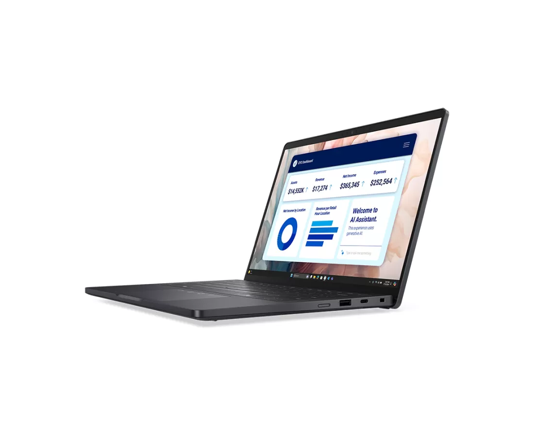 Dell Pro 13 Premium PA13250, CPU: Core Ultra 5 236V, RAM: RAM 16 GB, Ổ cứng: SSD 256GB, Độ phân giải : Full HD+, Card đồ họa: Intel Arc Graphics, Kích thước màn hình: 13.3 inch, Loại màn hình: Laptop Non-Touch, Hệ điều hành: Windows 11, Màu sắc: Black - hình số , 3 image