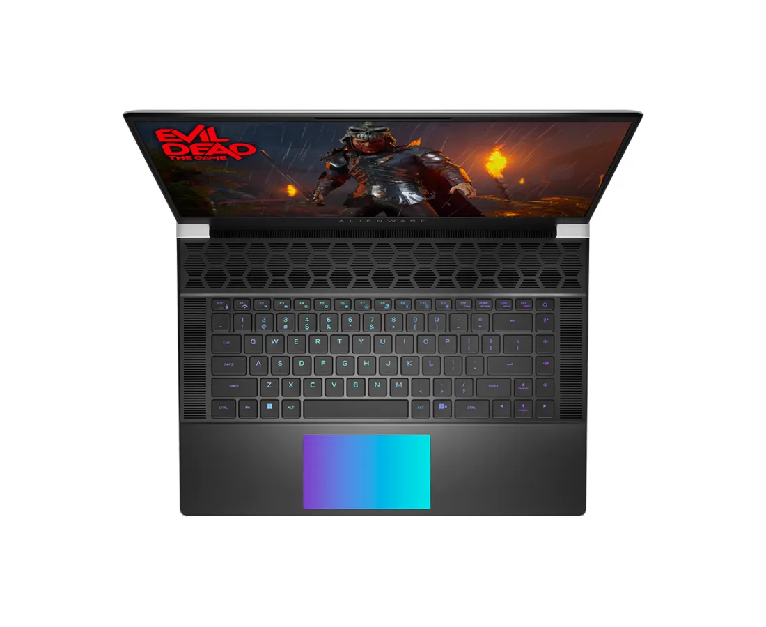 Alienware x16 R2, CPU: Core Ultra 9 185H, RAM: RAM 32 GB, Ổ cứng: SSD 1TB, Độ phân giải : Quad HD+, Card đồ họa: NVIDIA GeForce RTX 4090, Kích thước màn hình: 16 inch, Loại màn hình: Laptop Non-Touch, Hệ điều hành: Windows 11, Màu sắc: Lunar Silver - hình số , 4 image