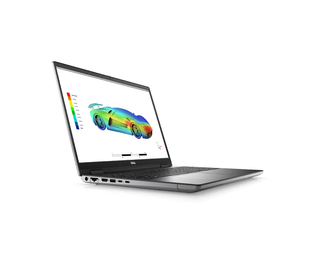 Dell Precision 7670, CPU: Core i7 - 12850HX, RAM: RAM 64GB, Ổ cứng: SSD 512GB, Độ phân giải: FHD+, Card đồ họa: NVIDIA RTX A3000, Màu sắc: Dark Gray - hình số , 8 image