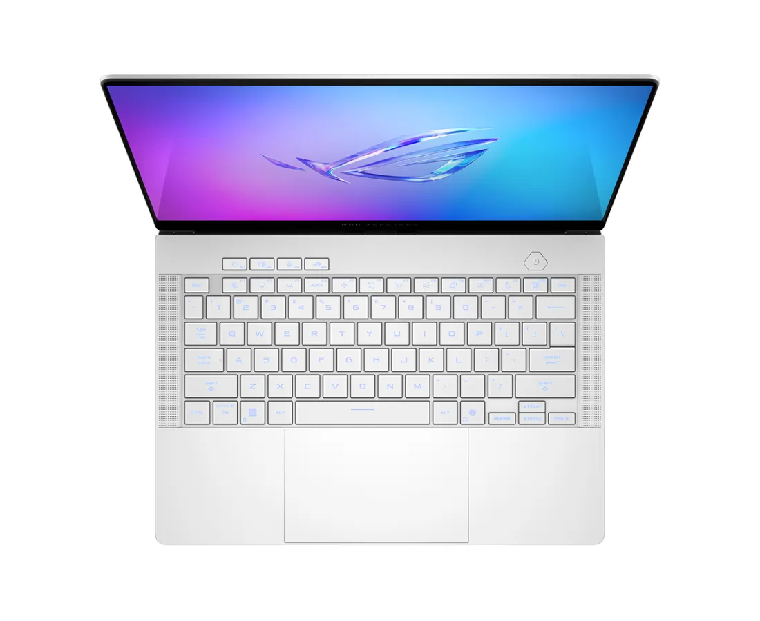 Asus ROG Zephyrus G14 GA403 2025, CPU: Ryzen AI 9 HX 370, RAM: RAM 32 GB, Ổ cứng: SSD 1TB, Độ phân giải : Quad HD+, Card đồ họa: NVIDIA GeForce RTX 5070 Ti, Kích thước màn hình: 14 inch, Loại màn hình: Laptop Non-Touch, Hệ điều hành: Windows 11, Màu sắc: Platinum White - hình số , 7 image