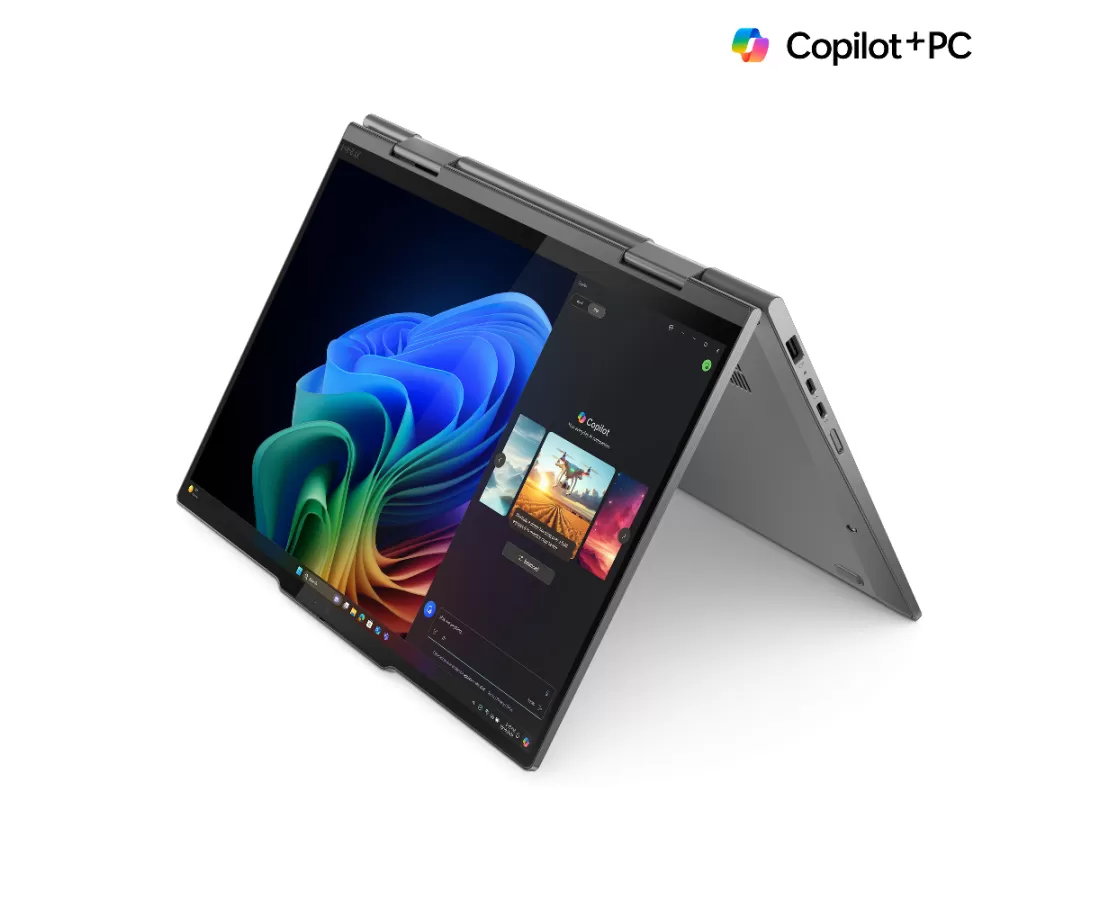 Lenovo ThinkPad X1 2 in 1 Gen 10, CPU: Core Ultra 5 226V, RAM: RAM 16 GB, Ổ cứng: SSD 512GB, Độ phân giải : Full HD+, Card đồ họa: Intel Arc Graphics, Kích thước màn hình: 14 inch, Loại màn hình: Laptop Touch, Hệ điều hành: Windows 11, Màu sắc: Thunder Grey - hình số 