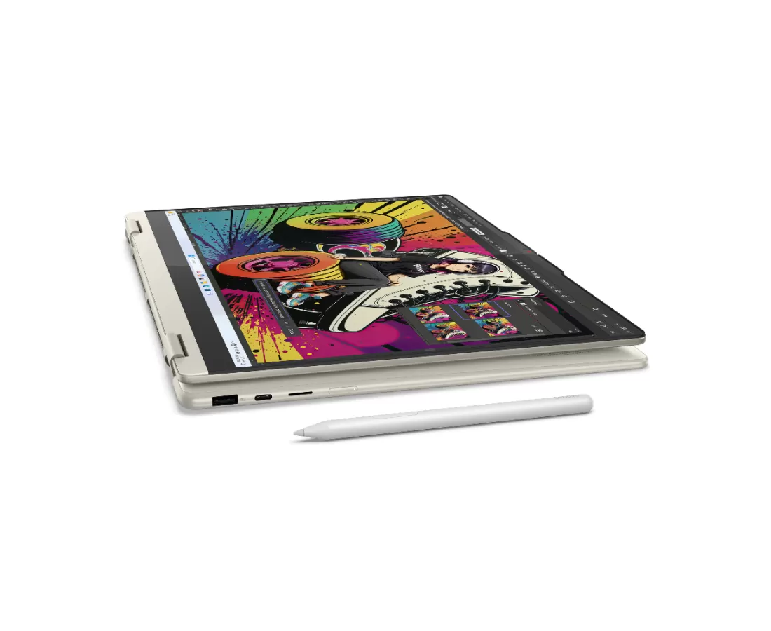 Lenovo Yoga 7 2 in 1 16AKP10, CPU: Ryzen AI 5 340, RAM: RAM 16 GB, Ổ cứng: SSD 512GB, Độ phân giải : Full HD+, Card đồ họa: AMD Radeon Graphics, Kích thước màn hình: 16 inch, Loại màn hình: Laptop Touch, Hệ điều hành: Windows 11, Màu sắc: Seashell - hình số , 2 image