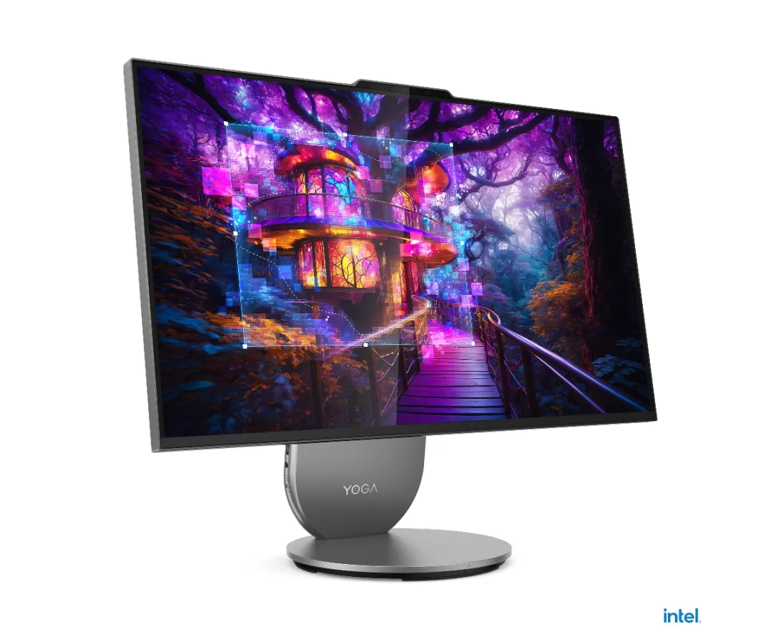 Lenovo Yoga AIO 27IAH10, CPU: Core Ultra 5 125H, RAM: RAM 16 GB, Ổ cứng: SSD 1TB, Độ phân giải : Quad HD, Card đồ họa: Intel Arc Graphics, Kích thước màn hình: 27 inch, Loại màn hình: Laptop Non-Touch, Hệ điều hành: Windows 11, Màu sắc: Luna Grey - hình số 