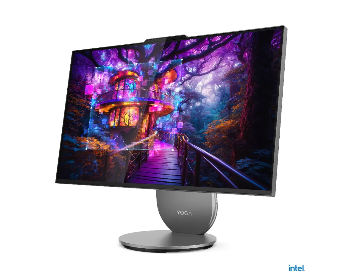 Lenovo Yoga AIO 27IAH10, CPU: Core Ultra 5 125H, RAM: RAM 16 GB, Ổ cứng: SSD 1TB, Độ phân giải : Quad HD, Card đồ họa: Intel Arc Graphics, Kích thước màn hình: 27 inch, Loại màn hình: Laptop Non-Touch, Hệ điều hành: Windows 11, Màu sắc: Luna Grey - hình số , 12 image