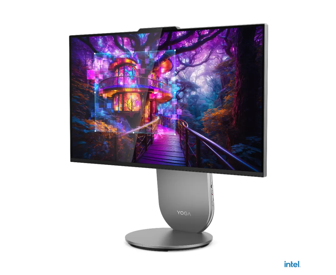 Lenovo Yoga AIO 27IAH10, CPU: Core Ultra 5 125H, RAM: RAM 16 GB, Ổ cứng: SSD 1TB, Độ phân giải : Quad HD, Card đồ họa: Intel Arc Graphics, Kích thước màn hình: 27 inch, Loại màn hình: Laptop Non-Touch, Hệ điều hành: Windows 11, Màu sắc: Luna Grey - hình số , 5 image
