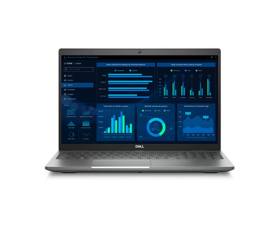 Dell Precision 3581, CPU: Core i7 - 13700H, RAM: RAM 32GB, Ổ cứng: SSD 512GB, Độ phân giải: FHD, Card đồ họa: NVIDIA RTX A1000, Màu sắc: Dark Gray - hình số 
