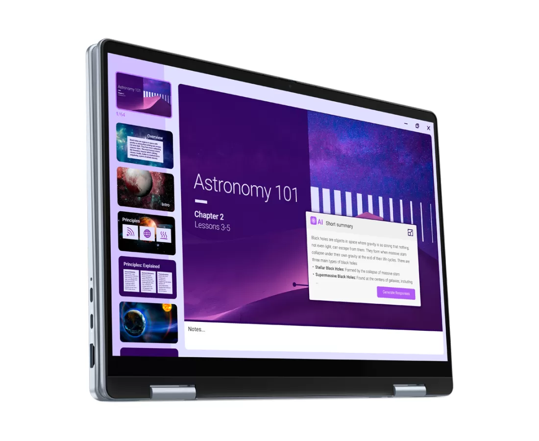 Dell 14 Plus 2 in 1 DB04250, CPU: Core Ultra 5 226V, RAM: RAM 16 GB, Ổ cứng: SSD 512GB, Độ phân giải : Full HD+, Màu sắc: Ice Blue - hình số , 3 image