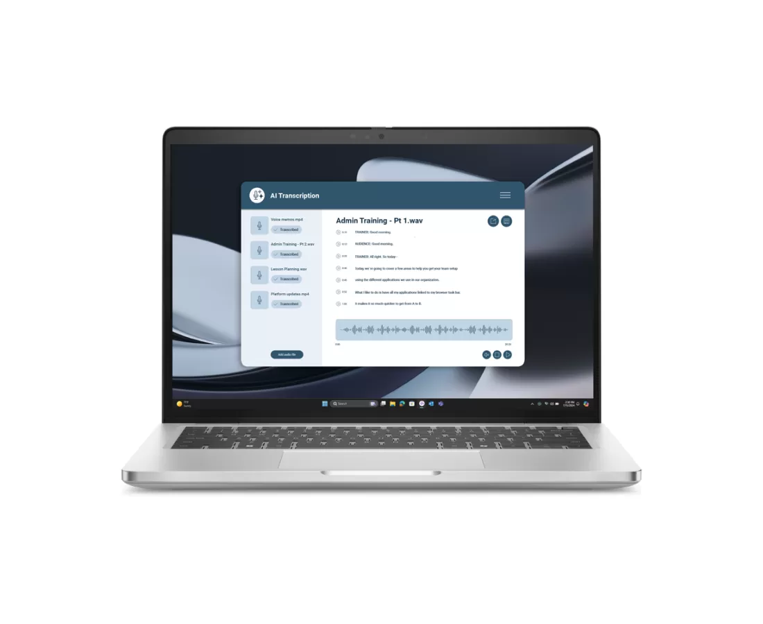 Dell Pro 14 Plus PB14255, CPU: Ryzen AI 5 Pro 340, RAM: RAM 16 GB, Ổ cứng: SSD 512GB, Độ phân giải : Full HD+, Loại màn hình: Laptop Non-Touch, Màu sắc: Cool Silver - hình số 