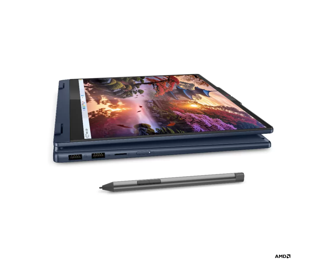 Lenovo IdeaPad 5 2 in 1 14AKP10, CPU: Ryzen AI 7 350, RAM: RAM 16 GB, Ổ cứng: SSD 1TB, Độ phân giải : Full HD+, Card đồ họa: AMD Radeon Graphics, Kích thước màn hình: 14 inch, Loại màn hình: Laptop Touch, Hệ điều hành: Windows 11, Màu sắc: Cosmic Blue - hình số , 10 image