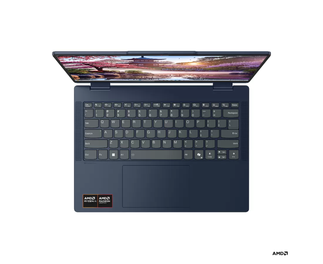 Lenovo IdeaPad 5 2 in 1 14AKP10, CPU: Ryzen AI 7 350, RAM: RAM 16 GB, Ổ cứng: SSD 1TB, Độ phân giải : Full HD+, Card đồ họa: AMD Radeon Graphics, Kích thước màn hình: 14 inch, Loại màn hình: Laptop Touch, Hệ điều hành: Windows 11, Màu sắc: Cosmic Blue - hình số , 14 image