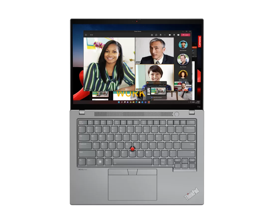 Lenovo Thinkpad T14 Gen 4, CPU: Core i7 - 1355U, RAM: RAM 8 GB, Ổ cứng: SSD M.2 512GB, Độ phân giải: FHD+ Touch, Card đồ họa: Intel Iris Xe Graphics, Màu sắc: Storm Grey - hình số , 3 image