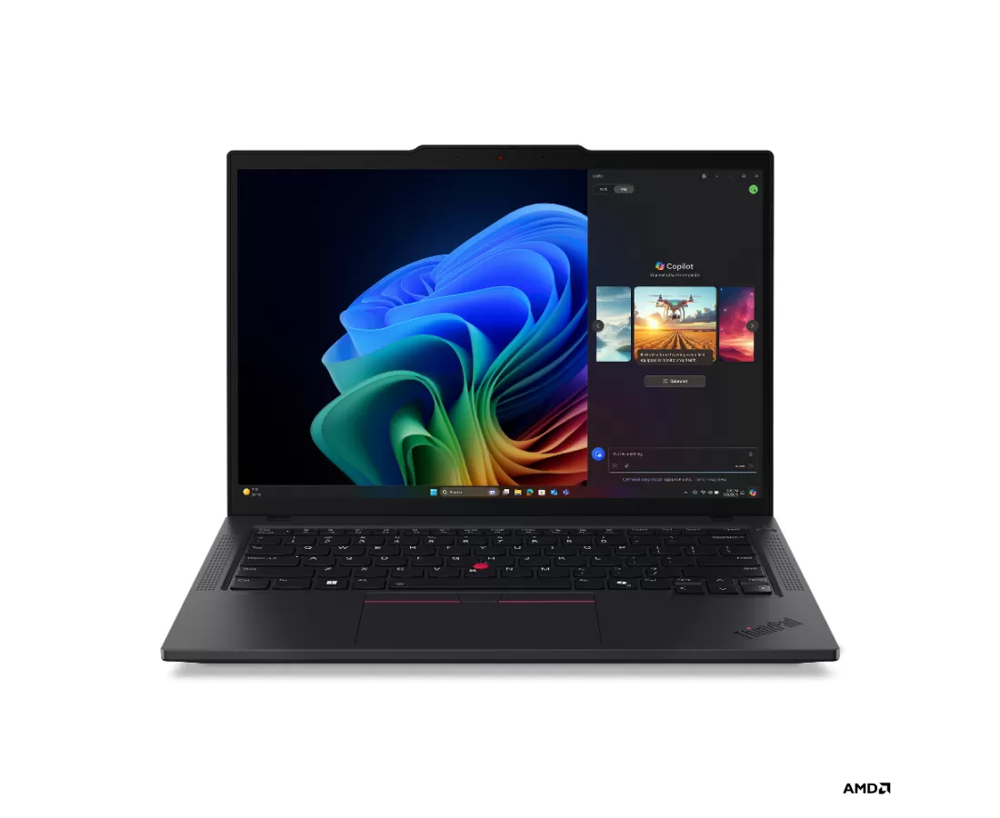 Lenovo ThinkPad T14 Gen 6, CPU: Ryzen AI 5 Pro 340, RAM: RAM 16 GB, Ổ cứng: SSD 512GB, Độ phân giải : Full HD+, Card đồ họa: AMD Radeon Graphics, Loại màn hình: Laptop Non-Touch, Hệ điều hành: Windows 11, Màu sắc: Black - hình số , 5 image