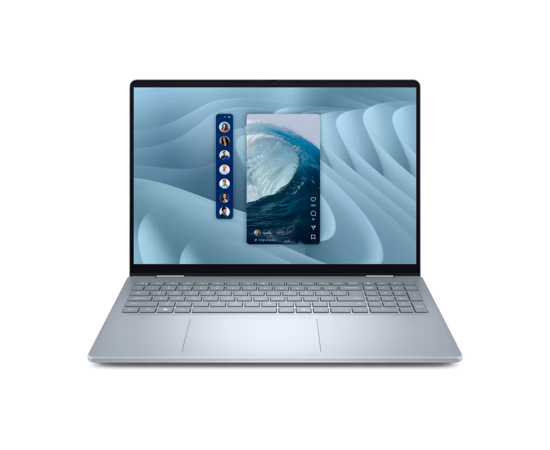 Dell 16 Plus 2 in 1 DB06250, CPU: Core Ultra 5 226V, RAM: RAM 16 GB, Ổ cứng: SSD 512GB, Độ phân giải : Full HD+, Màu sắc: Ice Blue - hình số , 10 image