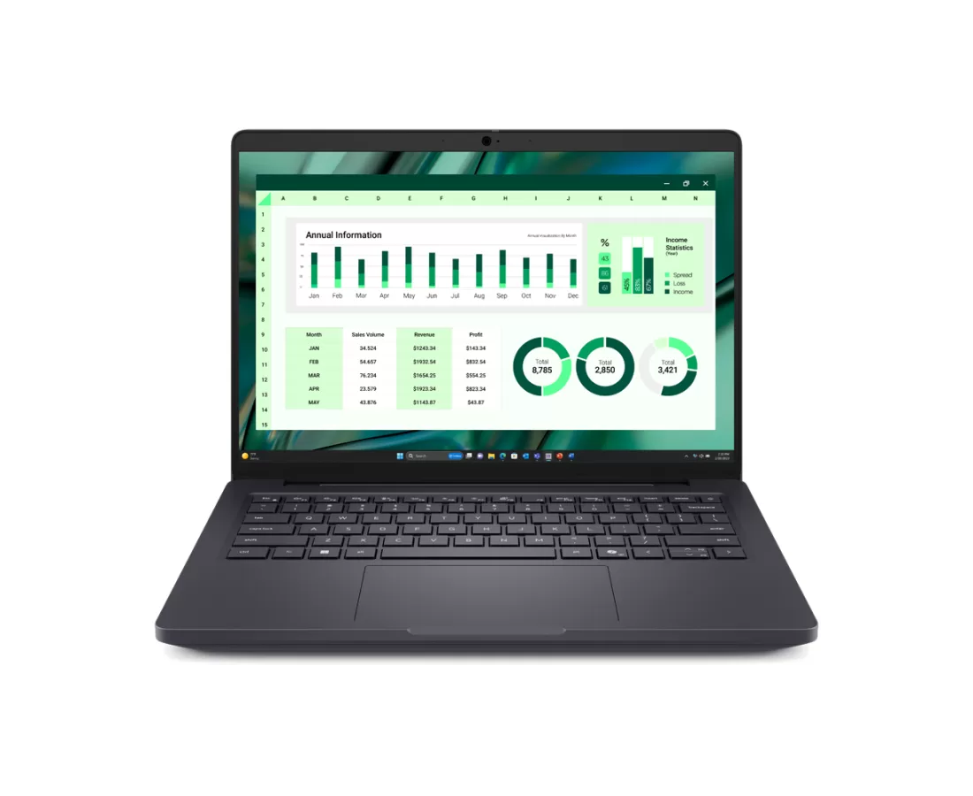Dell Pro Max 14 MC14250, CPU: Core Ultra 5 235H, RAM: RAM 16 GB, Ổ cứng: SSD 256GB, Độ phân giải : Full HD+, Card đồ họa: Intel Arc Graphics, Kích thước màn hình: 14 inch, Loại màn hình: Laptop Non-Touch, Hệ điều hành: Windows 11, Màu sắc: Black - hình số 