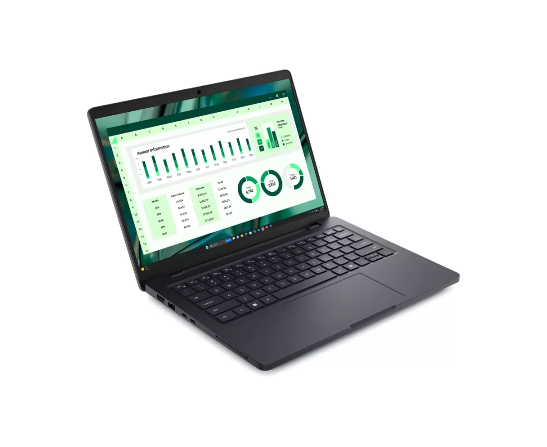 Dell Pro Max 14 MC14250, CPU: Core Ultra 5 235H, RAM: RAM 16 GB, Ổ cứng: SSD 256GB, Độ phân giải : Full HD+, Card đồ họa: Intel Arc Graphics, Kích thước màn hình: 14 inch, Loại màn hình: Laptop Non-Touch, Hệ điều hành: Windows 11, Màu sắc: Black - hình số , 9 image