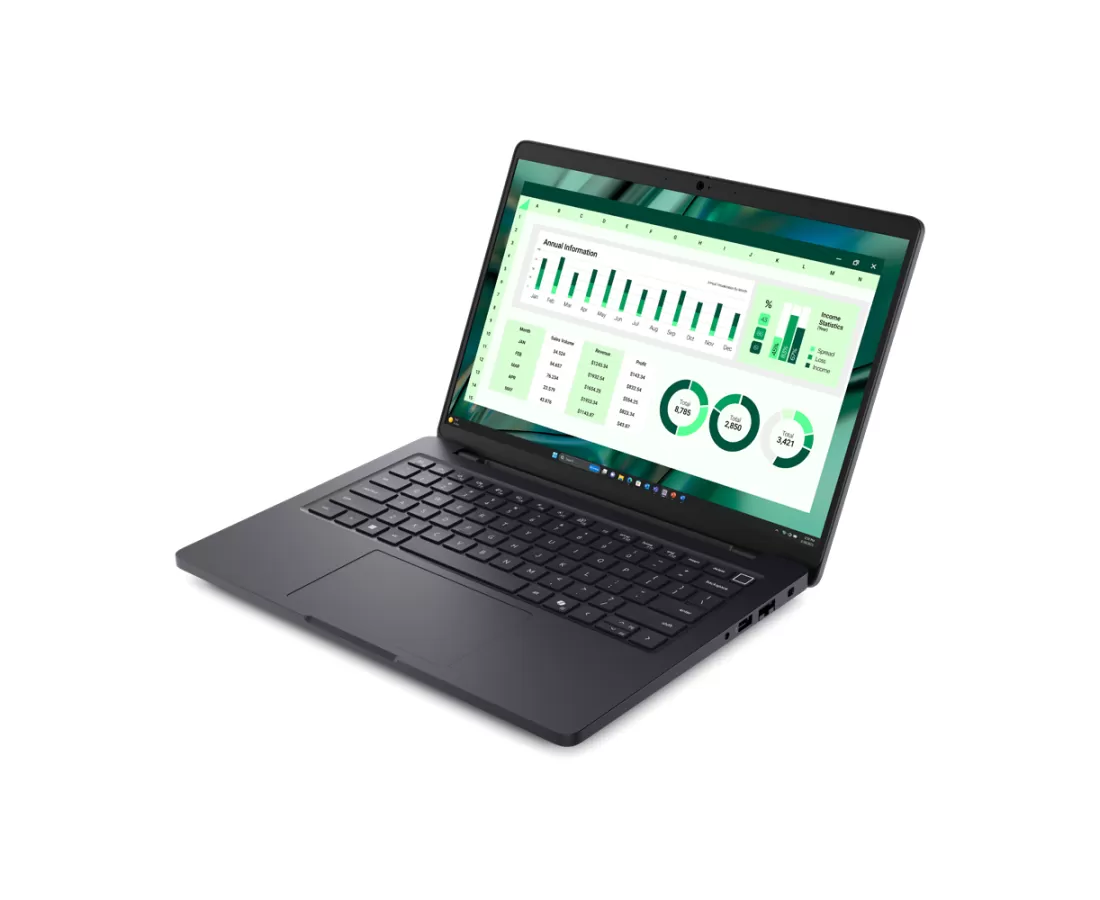 Dell Pro Max 14 MC14250, CPU: Core Ultra 5 235H, RAM: RAM 16 GB, Ổ cứng: SSD 256GB, Độ phân giải : Full HD+, Card đồ họa: Intel Arc Graphics, Kích thước màn hình: 14 inch, Loại màn hình: Laptop Non-Touch, Hệ điều hành: Windows 11, Màu sắc: Black - hình số , 8 image