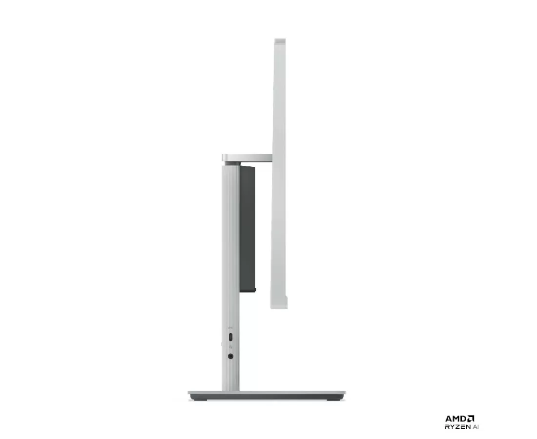 Lenovo IdeaCentre AIO 24AKP10, CPU: Core 5 220, RAM: RAM 16 GB, Ổ cứng: SSD 512GB, Độ phân giải : Full HD, Card đồ họa: AMD Radeon Graphics, Kích thước màn hình: 23.8 inch, Loại màn hình: Laptop Non-Touch, Hệ điều hành: Windows 11, Màu sắc: Cloud Grey - hình số , 3 image