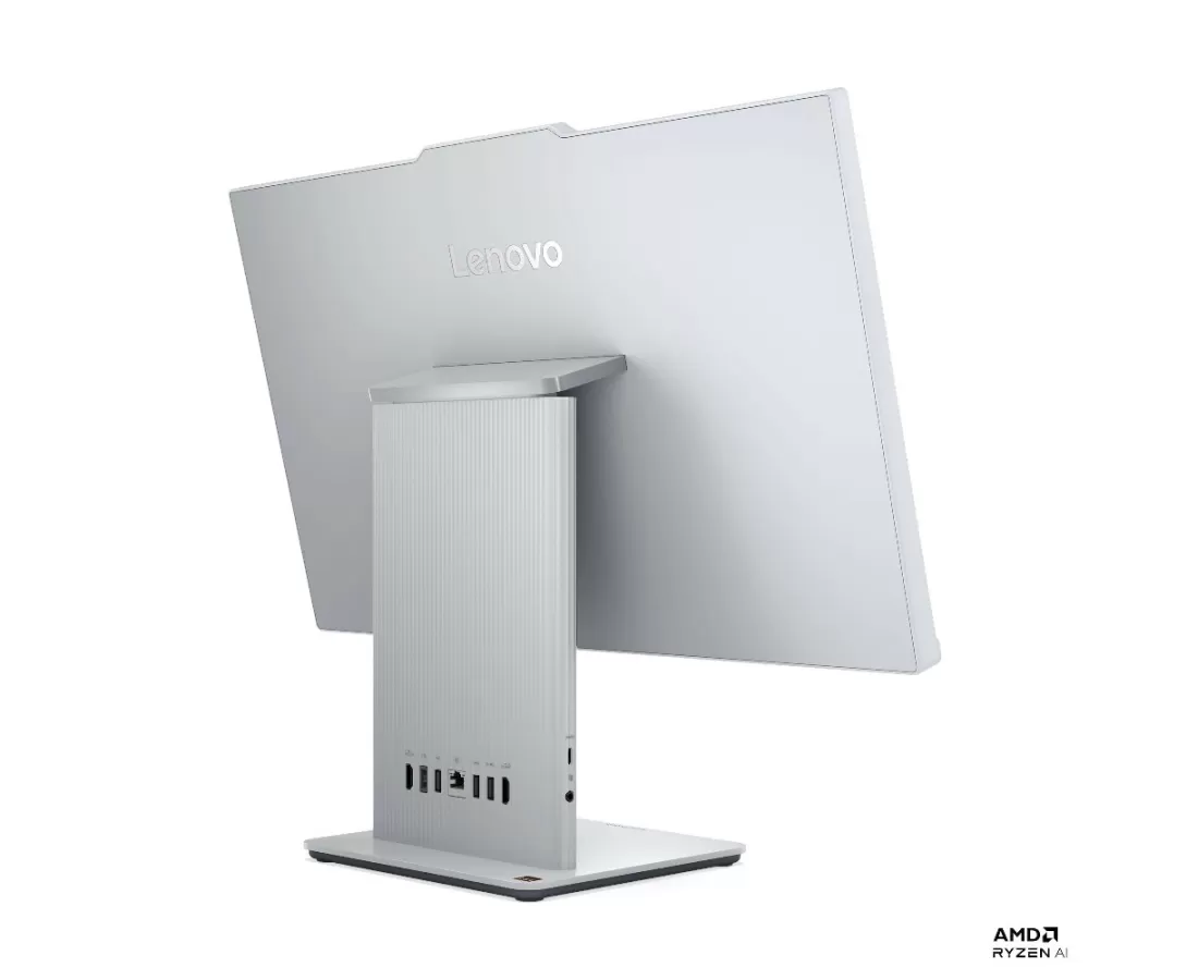 Lenovo IdeaCentre AIO 24AKP10, CPU: Core 5 220, RAM: RAM 16 GB, Ổ cứng: SSD 512GB, Độ phân giải : Full HD, Card đồ họa: AMD Radeon Graphics, Kích thước màn hình: 23.8 inch, Loại màn hình: Laptop Non-Touch, Hệ điều hành: Windows 11, Màu sắc: Cloud Grey - hình số , 5 image