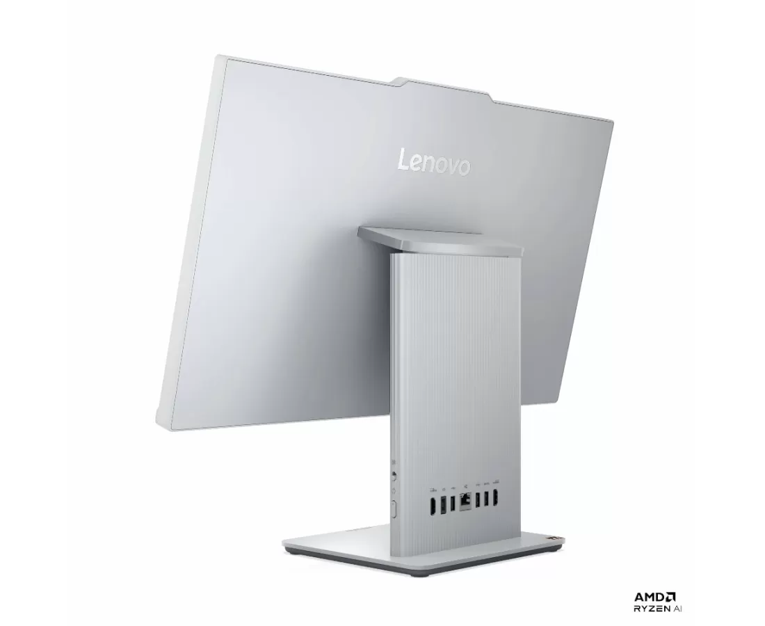 Lenovo IdeaCentre AIO 24AKP10, CPU: Core 5 220, RAM: RAM 16 GB, Ổ cứng: SSD 512GB, Độ phân giải : Full HD, Card đồ họa: AMD Radeon Graphics, Kích thước màn hình: 23.8 inch, Loại màn hình: Laptop Non-Touch, Hệ điều hành: Windows 11, Màu sắc: Cloud Grey - hình số , 6 image