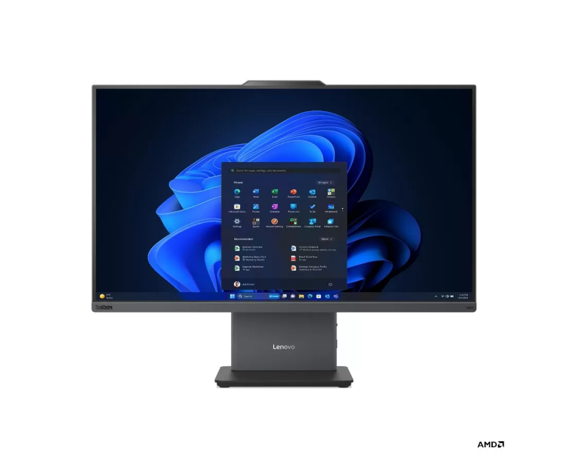 Lenovo ThinkCentre neo 55a 24 Gen 6, CPU: Core 5 220, RAM: RAM 32 GB, Ổ cứng: SSD 1TB, Độ phân giải : Full HD, Card đồ họa: AMD Radeon Graphics, Kích thước màn hình: 23.8 inch, Loại màn hình: Laptop Non-Touch, Hệ điều hành: Windows 11, Màu sắc: Luna Grey - hình số , 4 image