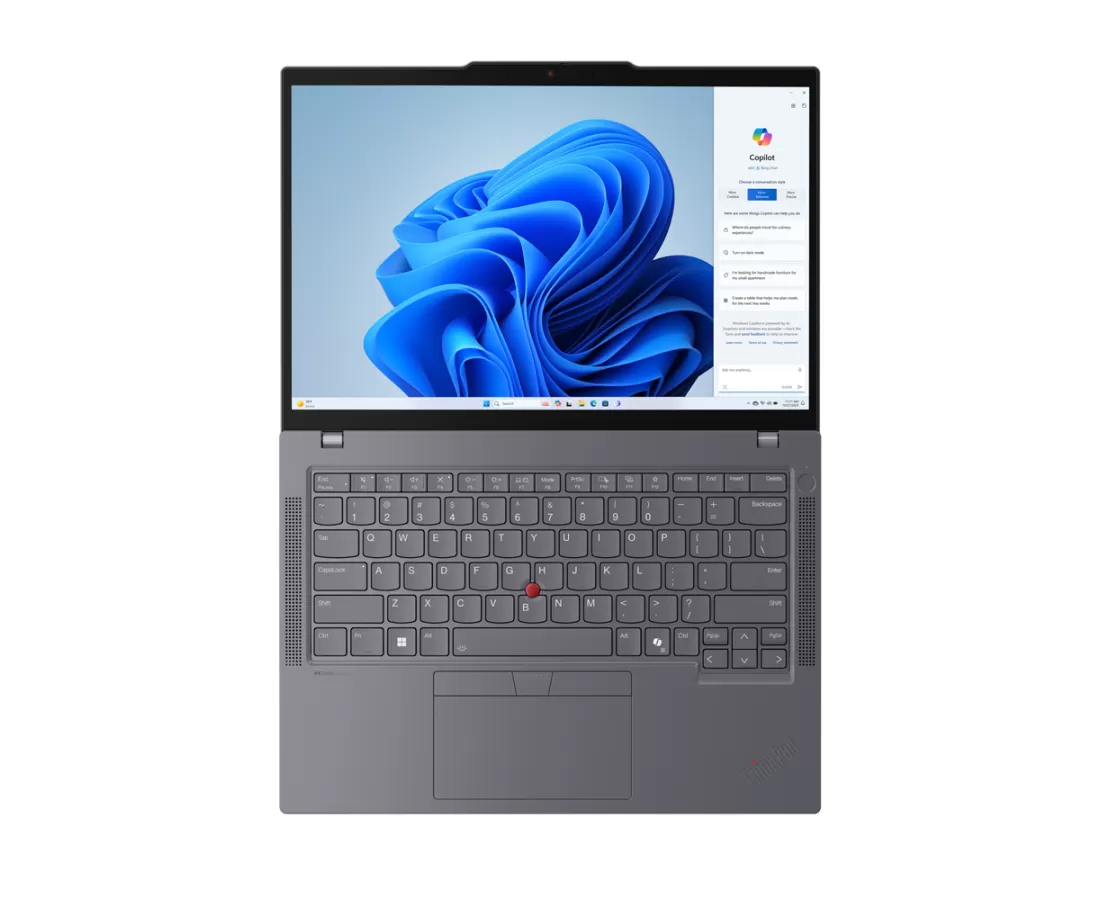 Lenovo Thinkpad T14 Gen 5, CPU: Core Ultra 7 155U, RAM: RAM 32 GB, Ổ cứng: SSD 512GB, Độ phân giải : Full HD+, Card đồ họa: Intel Graphic, Kích thước màn hình: 14 inch, Loại màn hình: Laptop Touch, Hệ điều hành: Windows 11, Màu sắc: Grey - hình số , 6 image