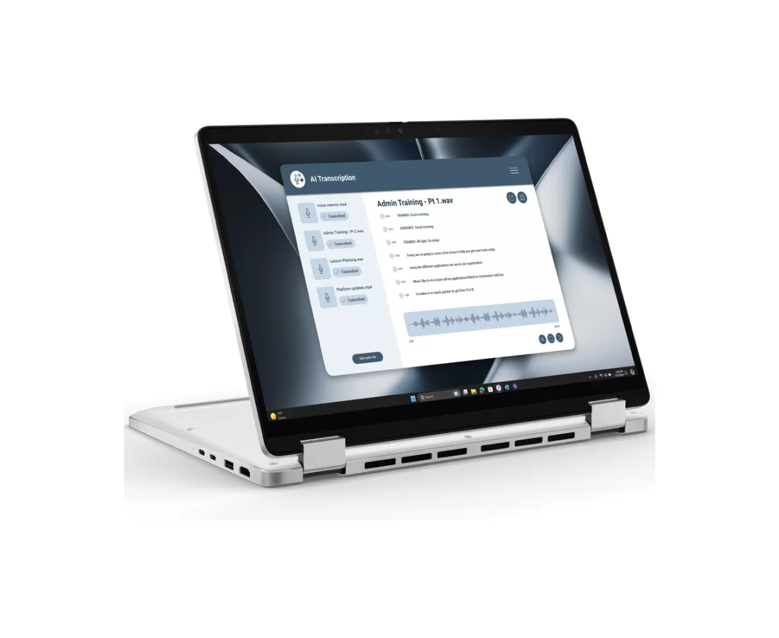 Dell Pro 13 Plus PB13255, CPU: Ryzen AI 9 HX Pro 370, RAM: RAM 32 GB, Ổ cứng: SSD 512GB, Độ phân giải : Full HD+, Card đồ họa: AMD Radeon Graphics, Kích thước màn hình: 13.3 inch, Loại màn hình: Laptop 2 in 1, Hệ điều hành: Windows 11, Màu sắc: Silver - hình số , 8 image