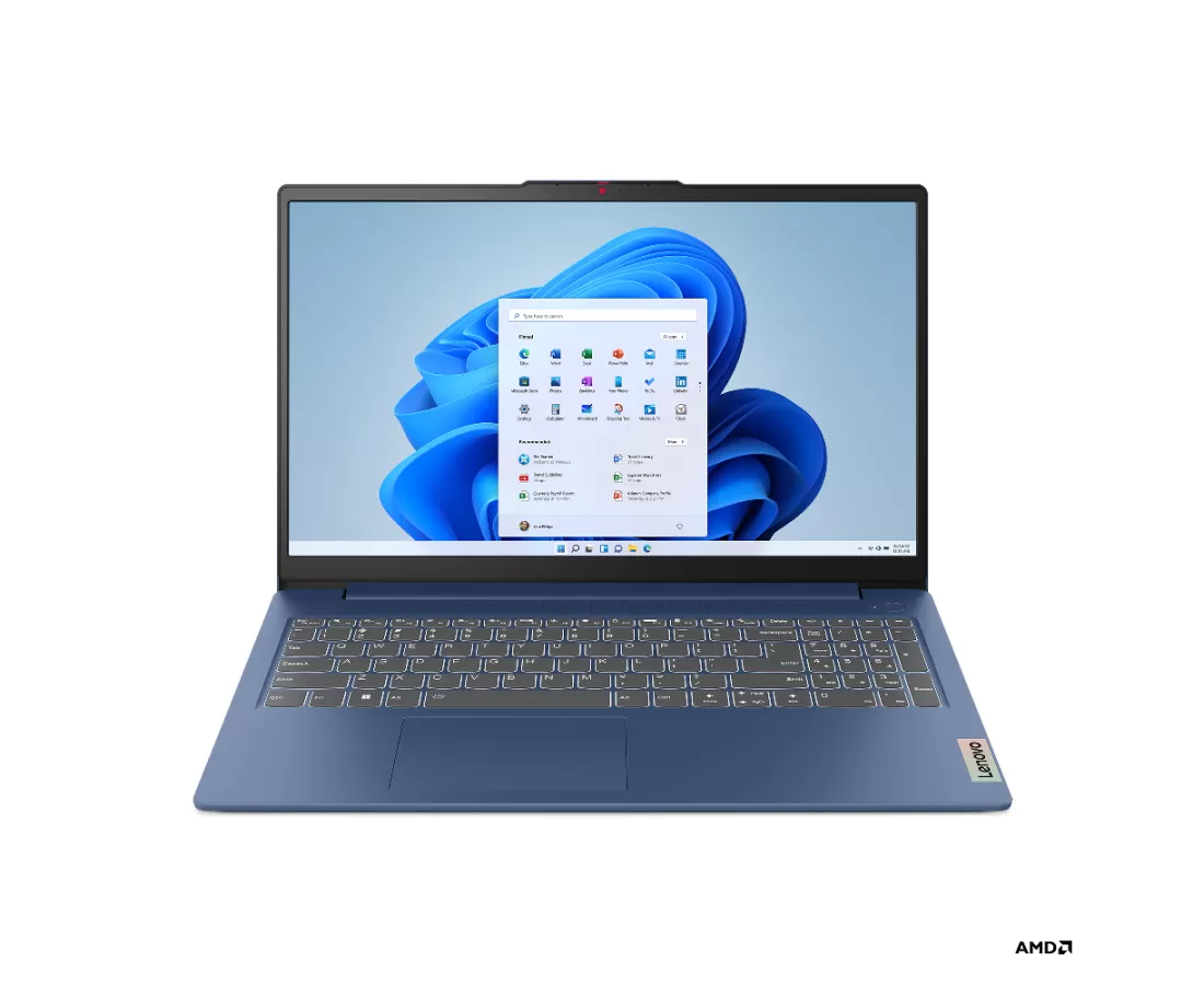 Lenovo IdeaPad Slim 3 15ABR8, CPU: Ryzen 5 7530U, RAM: RAM 16 GB, Ổ cứng: SSD 512GB, Độ phân giải : Full HD Touch, Card đồ họa: Intel Graphic, Kích thước màn hình: 15.6 inch, Loại màn hình: Laptop Touch, Hệ điều hành: Windows 11, Màu sắc: Abyss Blue - hình số 