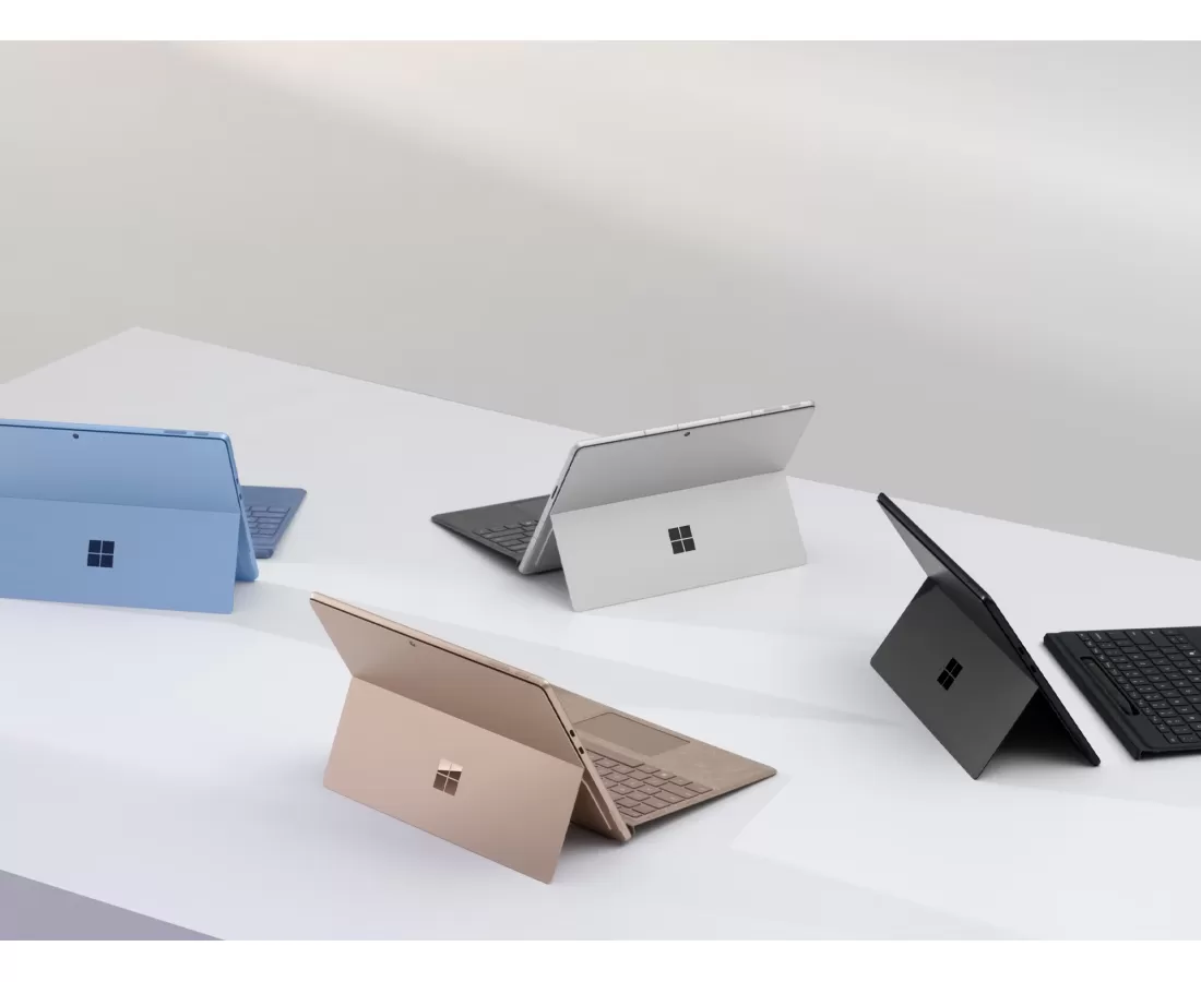 Microsoft Surface Pro 13 inch 2025, CPU: X1P-64-100, RAM: RAM 16 GB, Ổ cứng: SSD 512GB, Độ phân giải : Quad HD+, Card đồ họa: Qualcomm Adreno, Kích thước màn hình: 13 inch, Loại màn hình: Touch, Hệ điều hành: Windows 11, Màu sắc: Platinum (Bạch kim) - hình số , 5 image