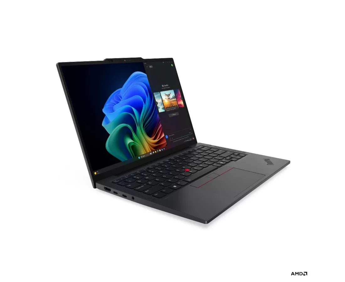 Lenovo ThinkPad X13 Gen 6, CPU: Ryzen AI 5 Pro 340, RAM: RAM 32 GB, Ổ cứng: SSD 512GB, Độ phân giải : Full HD+, Card đồ họa: AMD Radeon Graphics, Kích thước màn hình: 13.3 inch, Loại màn hình: Laptop Non-Touch, Hệ điều hành: Windows 11, Màu sắc: Black - hình số , 4 image