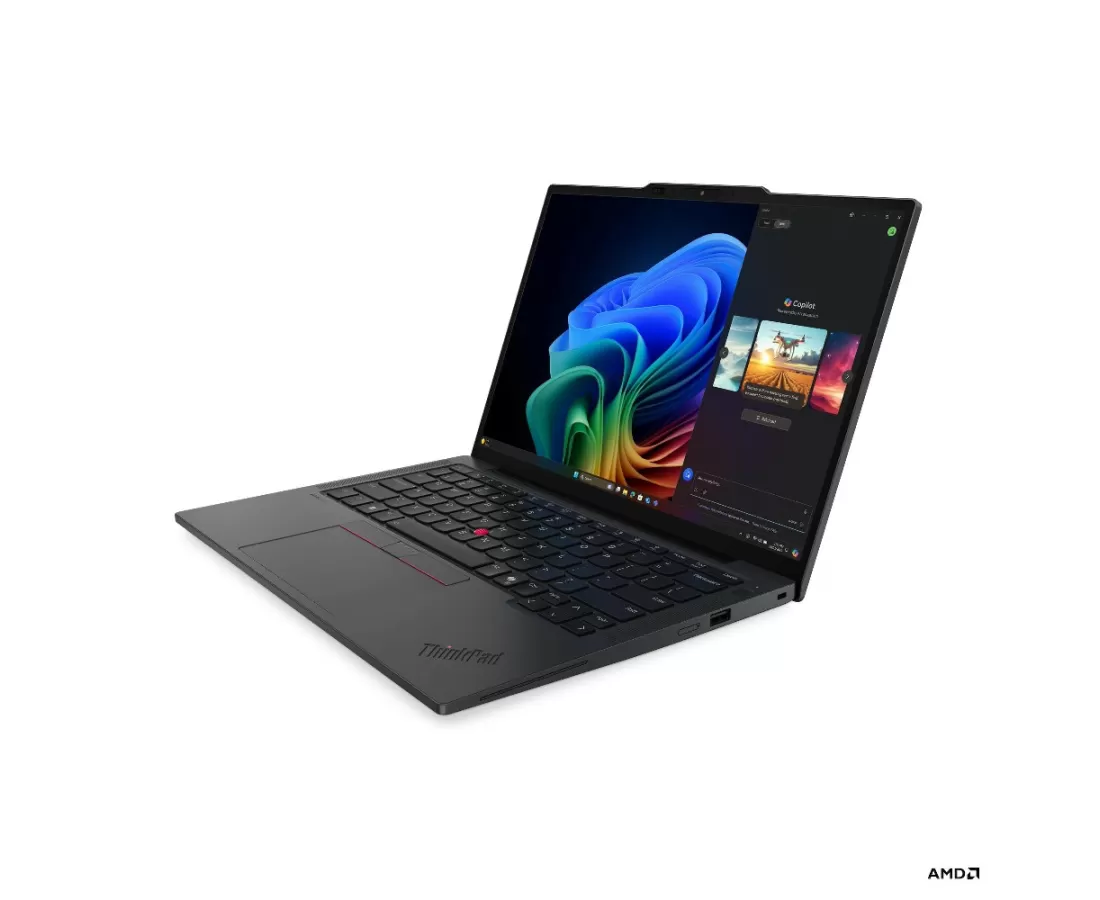 Lenovo ThinkPad X13 Gen 6, CPU: Ryzen AI 5 Pro 340, RAM: RAM 32 GB, Ổ cứng: SSD 512GB, Độ phân giải : Full HD+, Card đồ họa: AMD Radeon Graphics, Kích thước màn hình: 13.3 inch, Loại màn hình: Laptop Non-Touch, Hệ điều hành: Windows 11, Màu sắc: Black - hình số , 5 image