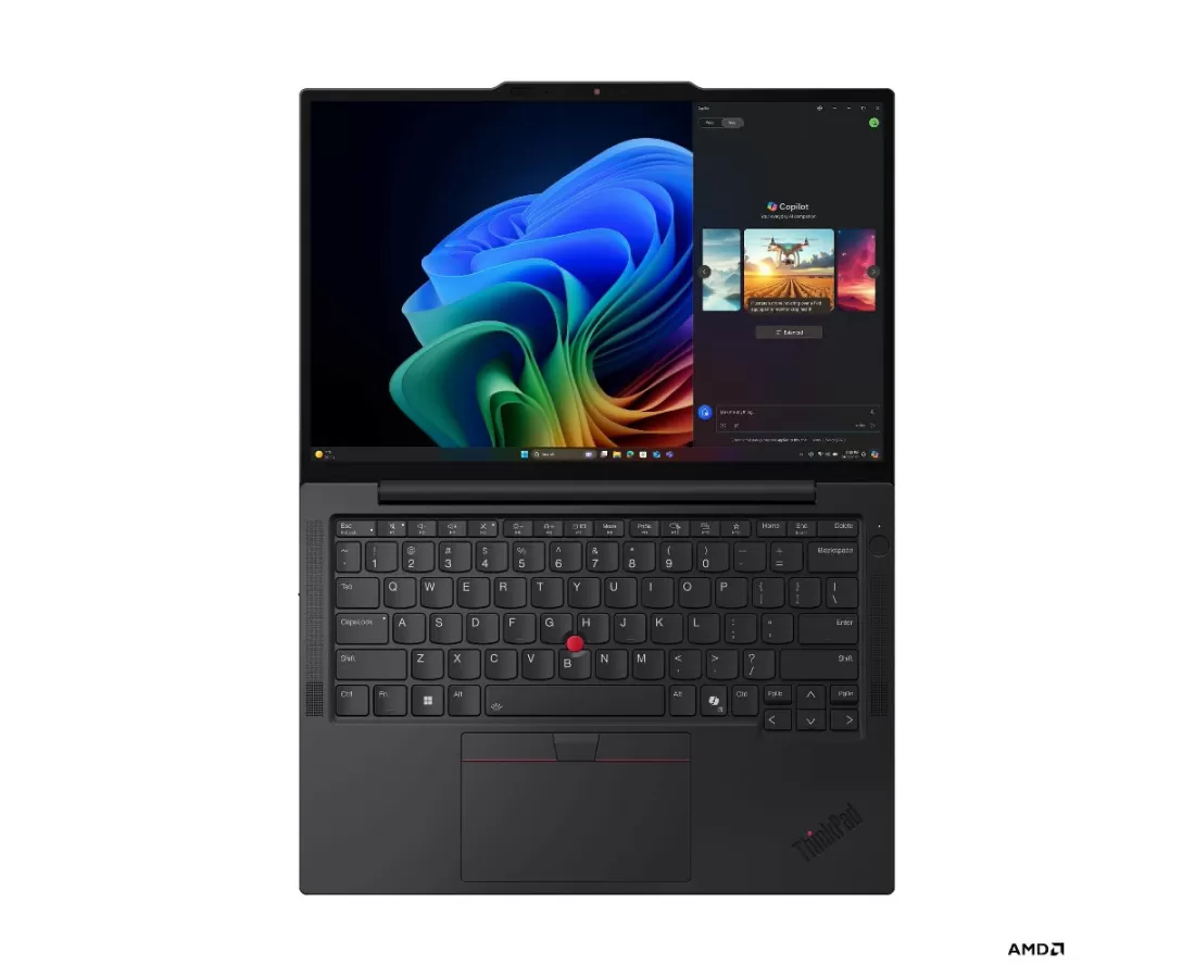 Lenovo ThinkPad X13 Gen 6, CPU: Ryzen AI 5 Pro 340, RAM: RAM 32 GB, Ổ cứng: SSD 512GB, Độ phân giải : Full HD+, Card đồ họa: AMD Radeon Graphics, Kích thước màn hình: 13.3 inch, Loại màn hình: Laptop Non-Touch, Hệ điều hành: Windows 11, Màu sắc: Black - hình số , 6 image
