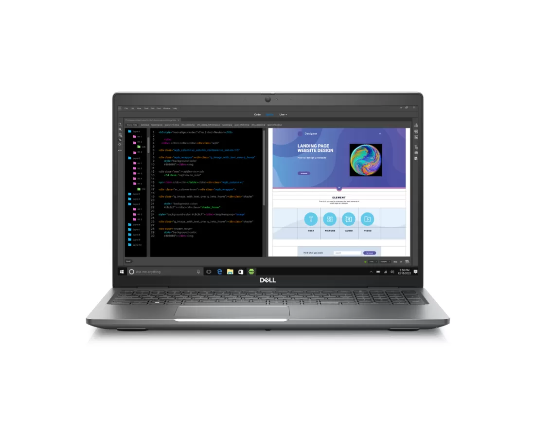 Dell Precision 3580, CPU: Core i7 - 1360P, RAM: RAM 16GB, Ổ cứng: SSD 512GB, Độ phân giải: FHD, Card đồ họa: NVIDIA RTX A500, Màu sắc: Dark Gray - hình số 