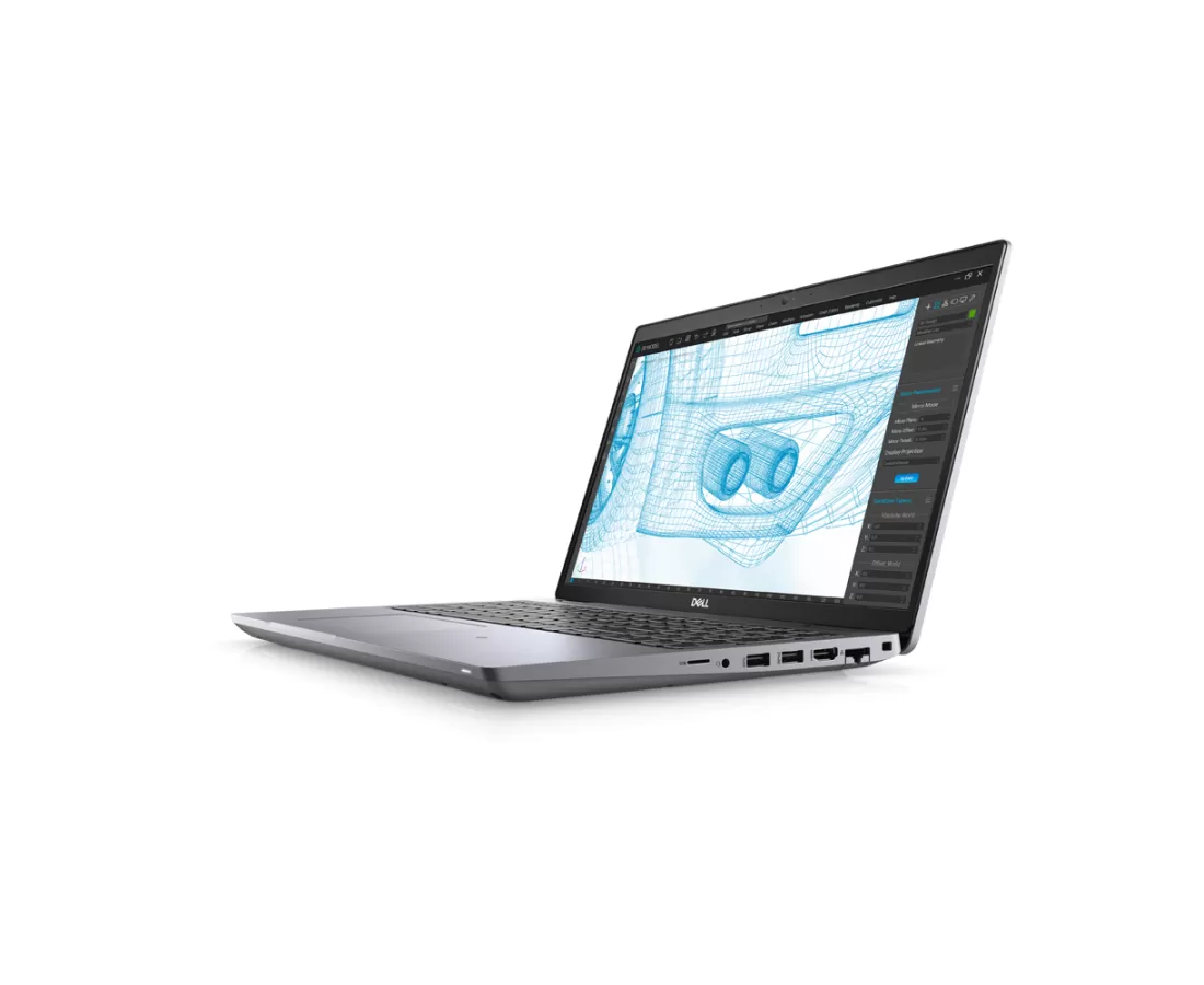 Dell Precision 3561, CPU: Core i7 11800H, RAM: RAM 16 GB, Ổ cứng: SSD 512GB, Độ phân giải : Full HD, Card đồ họa: Quadro T600 - hình số , 6 image