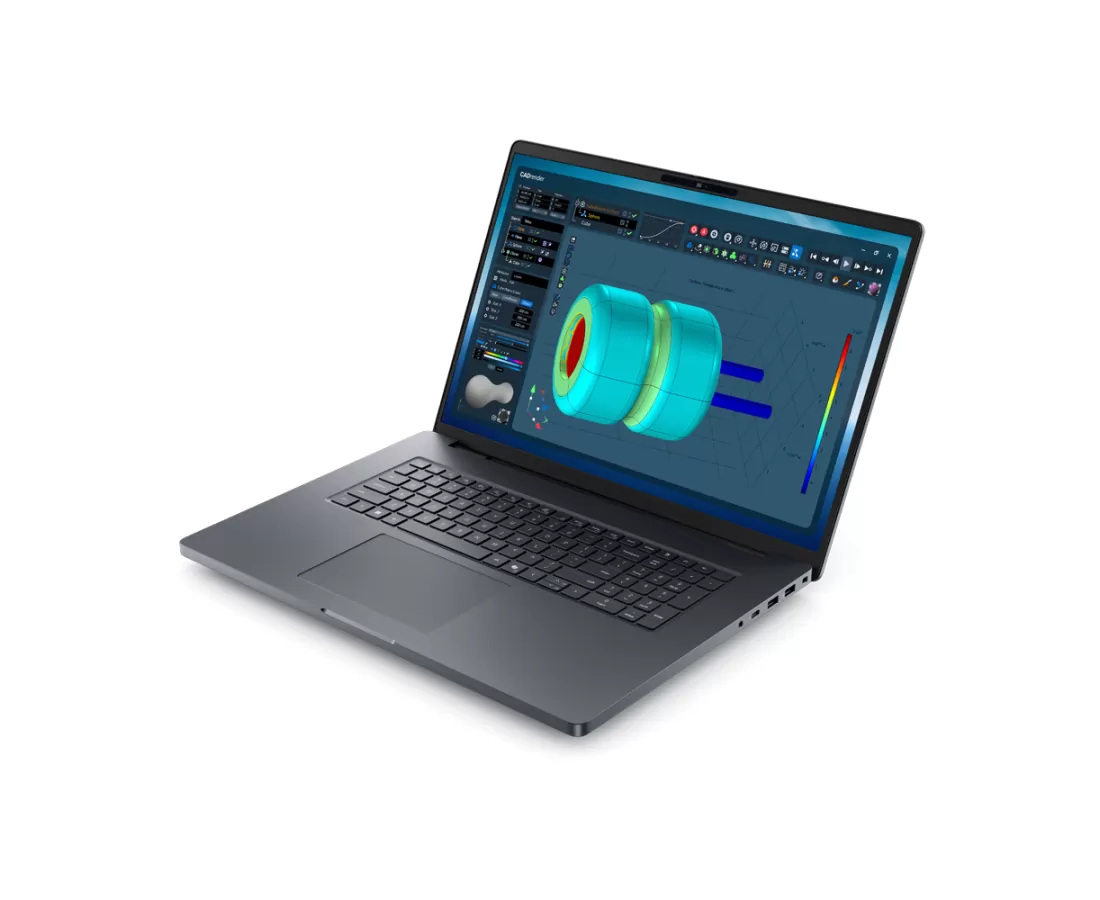 Dell Pro Max 18 Plus MB18250, CPU: Core Ultra 5 245HX, RAM: RAM 16 GB, Ổ cứng: SSD 512GB, Độ phân giải : Quad HD+, Card đồ họa: Intel Graphic, Kích thước màn hình: 18 inch, Loại màn hình: Laptop Non-Touch, Hệ điều hành: Windows 11, Màu sắc: Black - hình số , 2 image
