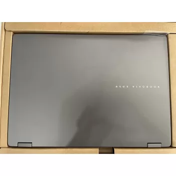 ASUS Vivobook 14 Flip TP3407SA, CPU: Core Ultra 7 256V, RAM: RAM 16 GB, Ổ cứng: SSD 1TB, Độ phân giải: Full HD+, Card đồ họa: Intel Arc Graphics, Kích thước màn hình: 14 inch, Loại màn hình: Laptop 2 in 1, Hệ điều hành: Windows 11, Màu sắc: Matte Gray, Tình trạng: Đẹp (97–98%) - hình số 