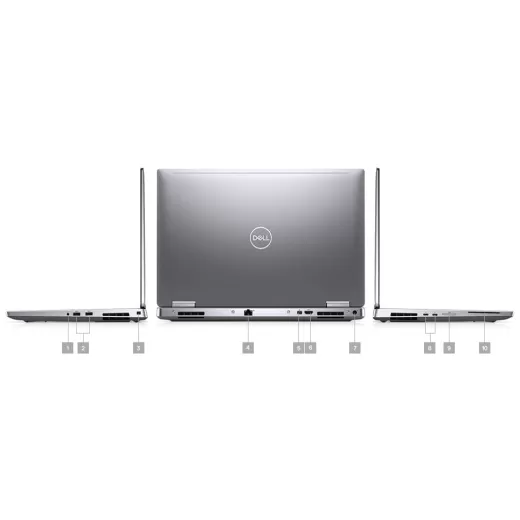 Dell Precision 7540 - hình số , 5 image Dell Precision 7540, CPU: Core i7 9850H, RAM: RAM 16 GB, Ổ cứng: SSD 512GB, Độ phân giải: Full HD, Card đồ họa: Radeon Pro WX 3200 - hình số , 5 image