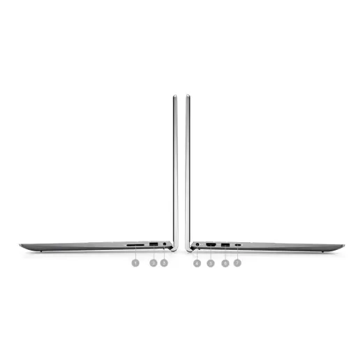 Dell Inspiron 15 5510, CPU: Core i5 11320H, RAM: RAM 8GB, Ổ cứng: SSD 256GB, Độ phân giải: FHD, Card đồ họa: Intel Iris Xe Graphics, Màu sắc: Platinum Silver - hình số , 5 image