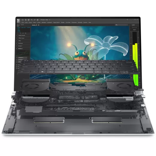 Dell Precision 5570, CPU: Core i9 12900H, RAM: RAM 32GB, Ổ cứng: SSD 1TB, Độ phân giải: FHD+, Card đồ họa: NVIDIA RTX A2000, Màu sắc: Dark Gray - hình số , 8 image