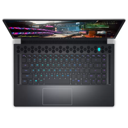 Alienware X15 R2, CPU: Core i9 12900H, RAM: RAM 32GB, Ổ cứng: SSD 2TB, Độ phân giải: QHD, Card đồ họa: NVIDIA GeForce RTX 3070Ti, Màu sắc: Lunar Light - hình số , 8 image